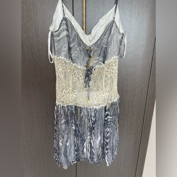 💎Like New SOCIETA Lace & Chiffon Dress 💎 - Picture 5 of 15